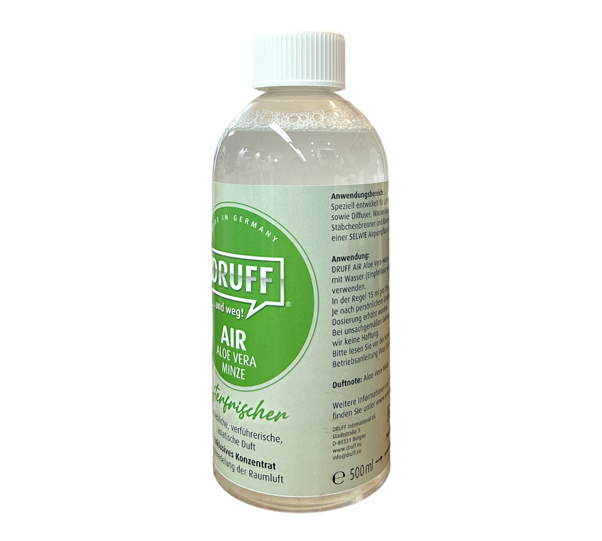 DUFTSTOFF DRUFF AIR ALOE VERA MINZE